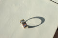 Hammered Band Silver Toe Ring