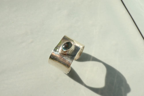 Blue Topaz Toe Ring
