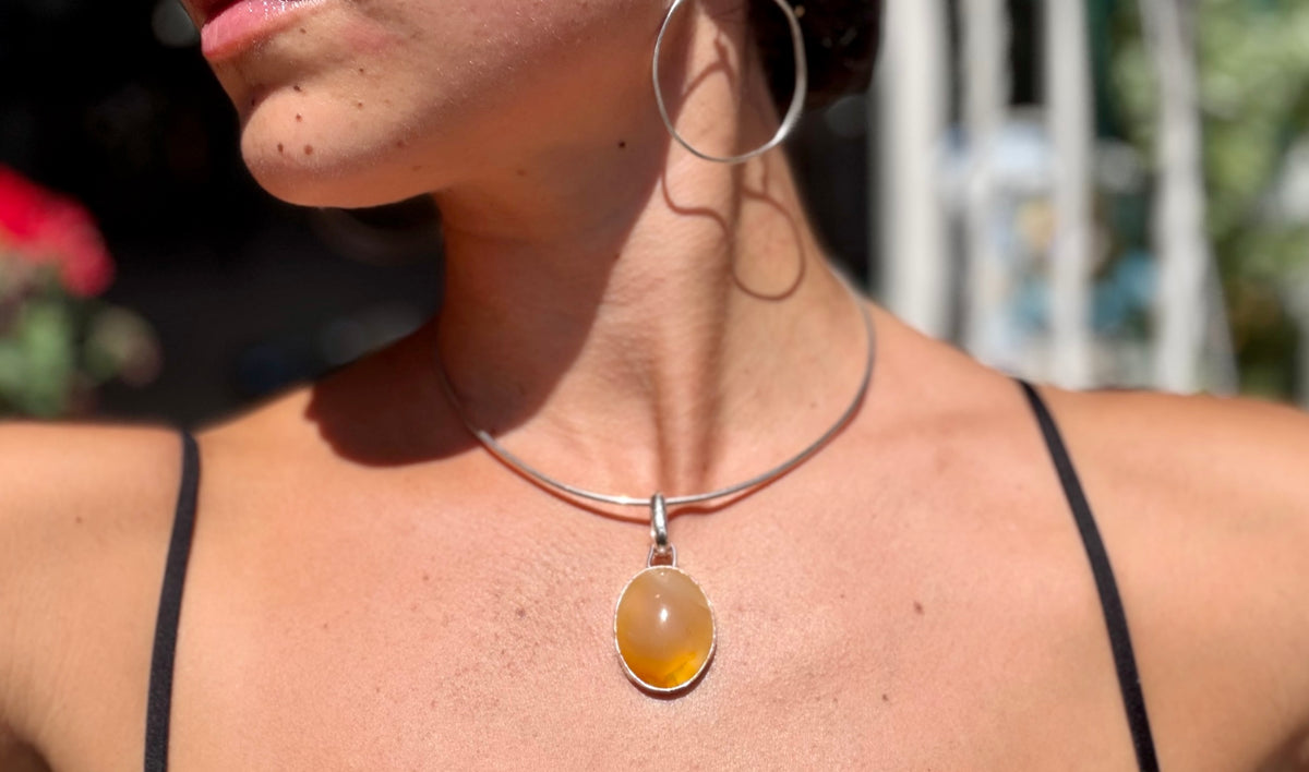 Silver Collar Choker